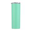 Suministro de Fábrica Original Taza Aislada de Acero Inoxidable de Doble Capa Elástica Color Degradado con Popote Taza Recta Tumbler Delgado