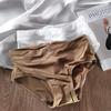 Ropa Interior Sexy Francesa Transfronteriza, Levanta Glúteos, Cubre Glúteos, Bragas de Cintura Alta, Delgadas, Sin Costuras, Entrepierna de Algodón Puro Ropa Interior para Mujer