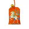 Bolsita de Bendición Personalizada para el Año del Caballo, Colgante de Bolsita de Ajenjo y Terciopelo, Regalo de Año Nuevo para el Comienzo de la Primavera, Buena Suerte, Bolsita del Año del Caballo