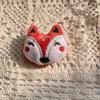 Novo broche de boneca de pelúcia de desenho animado, acessórios de cabeça de animal pequeno fofo, alfinete decorativo, acessórios de enchimento de algodão DIY