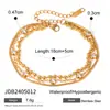 Jieding Pulsera de Acero Inoxidable Zirconia Estilo Europeo y Americano para Mujer Joyería de Lujo Ligero Gama Alta Acero de Titanio Antidesvanecimiento Joyería Estilo Caliente Transfronterizo