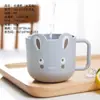 Puesto de mayoreo departamento de tienda de ropa vaso de plástico para lavar conveniente para el hogar baño vaso para cepillo de dientes supermercado vaso para cepillo de dientes vaso de plástico para cepillo de dientes