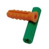 Taco de plástico en forma de pagoda para pared, tornillo sin alas de inserción, taco de expansión tipo gecko, taco de expansión para pared