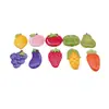 Acessórios de Patch de Resina de Frutas e Vegetais Grandes para Ímãs de Geladeira DIY Feitos à Mão, Presilhas de Cabelo e Materiais Decorativos Atacado