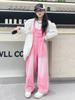 Traje de peto para niñas primavera y otoño 2024 nuevo ropa dopamina estilo occidental para niños grandes pantalones casuales de otoño para niños