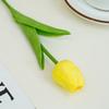 Mini tulipán artificial de PU de una sola mano, flor falsa, decoración para bodas y el hogar, adornos florales, venta al por mayor transfronteriza