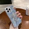 Funda de Lujo Ligero con Ondas de Agua 17Promax Adecuada para Funda de Teléfono Apple 16Promax Iphone14Pro Funda Tridimensional 13