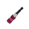 Adaptador de Broca de 1/4" Transfronterizo Caña Hexagonal de 6.35mm Adaptador de Broca Magnética para Destornillador 65mm Rápido H