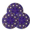 Posavasos mandala transfronterizo color posavasos de barro de diatomeas soporte inferior redondo placa almohadilla anti-planchado almohadilla de aislamiento térmico venta al por mayor