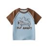 Camisetas de Verano de Algodón Antibacteriano y Refrescante para Niños, Playeras para Niños, Camisas Cortas de Verano para Niñas