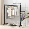 Secador de Ropa Sencillo, Perchero de Pie para Dormitorio, Barra para Secar Ropa en Interiores, Colgador de Ropa, Perchero de Pie para Dormitorio, Venta al por Mayor para Tiendas de Ropa
