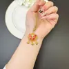 Colar de Ouro com Areia Vietnamita, Estilo Palaciano, Filigrana Vazada, Pingente de Borboleta com Borla de Gotejamento de Óleo, Tendência Nacional, Joia Duradoura