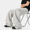 Pantalones Casuales de Nuevo Estilo Primavera 2026 para Hombre, 62% Algodón, 38% Fibra de Poliéster - Pantalones de Chándal de 320g con Tejido Lavado Estampado