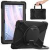 Adecuado para Amazon Fire Hd 10 2023 Tablet Estuche Protector Cartera Soporte Giratorio Carcasa Anticaídas