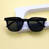 Gafas2234 Caja pequeña Gafas de sol color degradado atardecer rubor puro Caja negra para hombres y mujeres