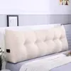 Almofada de Cabeceira Estilo Europeu, Almofada Grande Triangular para Costas Estilo Ins para Quarto, Tatame Macio Preenchido, Removível e Lavável