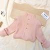 [em estoque novo suéter infantil outono e inverno blusa base infantil outono gola alta top infantil versátil estilo estrangeiro