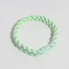Nudo para el Cabello Trenzado de Color Sólido Nuevo y Elegante, Dulce y Versátil, Scrunchie Simple de Alta Elasticidad para Coletas