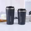Acero inoxidable 304 taza de café al por mayor taza para coche moda taza de café al vacío moderna simple oficina taza térmica