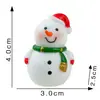Papai Noel Boneco de Neve Artesanato de Resina de Neve Ornamentos de Micro Paisagem Decorações Acessórios de Natal Transfronteiriço Criativo