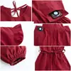 Estilo Coreano Princesa Reversible Delantal Ropa de Hogar para Cocina Tienda de Uñas Floristería Delantal de Manga Larga Ropa de Trabajo para Mujer Estampada para Adultos