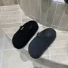 Mocassins Estilo Literário Retrô Feios-Fofos com Biqueira Grande e Solas Grossas, Tamancos Fechados que Aumentam a Altura para Mulheres, Sapatos Birkenstock de Feltro para Uso Externo