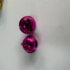 Tamaño 22 mm Alambre de Metal de Campana Colorido Galvanizado al Vacío Ecológico Esquina Hecho a Mano DIY Adorno de Navidad Campana de Hierro