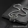 Collar con Colgante de Cobra Europeo y Americano, Colgante Personalizado Retro Hip-Hop Estilo Callejero con Forma de Serpiente para Hombre, Colgante con Forma de Serpiente