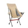 Silla de luna con respaldo alto, sillón para exteriores, portátil, plegable, para acampar, pescar, ligera, con respaldo alto, fabricantes al por mayor