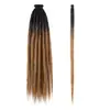 Transfronterizo 24 pulgadas Individual Europeo y Americano Rastas Street Dance Fieltro Rastas Peluca Rastas Tejido a Mano Extensiones de Cabello Rastas Rastas
