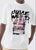 2025 verano nuevo comercio exterior Europa y Estados Unidos Amazon tesoro impresión digital camiseta manga corta cuello redondo top