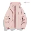 Chaqueta de tres en uno estilo camello para mujer, cortavientos e impermeable, desmontable, ropa para ciclismo y montañismo al aire libre
