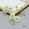 Flor de Simulação Flor Rosa Cordão de Flores Tamanho Médio DIY Fabricação de Adereços de Cabeça Salão de Casamento Parede de Flores Arranjo de Flores Fotografia Flor de Seda Decoração Floral Artística