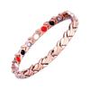 Pulsera magnética de terapia desmontable con diseño de nicho de espiga de trigo para hombres y mujeres, nueva moda transfronteriza europea y americana
