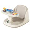 Taburete de Baño para Bebé, Silla de Baño para Bebé, Taburete de Baño Antivuelco, Detección de Temperatura, Ampliación y Ensanchamiento, Asiento de Baño para Niños