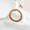 Anillo para el cabello tipo línea telefónica coreano de alta elasticidad y delgado, cuerda para el cabello, accesorios para el cabello, tocado, cuerda para el cabello, banda de goma, pulsera sencilla