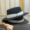 Chapéu de lã elegante estilo Hepburn francês, chapéu de pescador retrô britânico versátil da moda para mulheres, moderno
