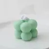 Velas de Aniversário em Formato de Cubo Mágico Pequeno, Presentes Sem Fumaça de Aromaterapia, Lembrancinhas Criativas Feitas à Mão, Lembrancinhas de Aniversário Perfumadas