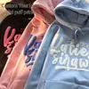 Sudadera Gruesa de Algodón con Bordado de Logo Estampado de Burbujas para Hombre, Sudadera Oversize con Diseño de Patrón de Espuma 3D