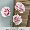 Flor Artificial 3 Cabeças Estrela e Lua Rosa Rosa de Casamento Cascata Decoração de Sala de Estar Enfeites Noiva Segurando Flores Artificiais