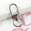 32mm Colorido Aleación Galvanizada Broche de Puerta Llavero Accesorio DIY Colgante Broche Giratorio Gancho Accesorio para Colgar Bolsas