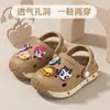 Nuevas sandalias infantiles de dibujos animados con suelas blandas y diseño antideslizante, estilo My Little Pony, para niñas y niños pequeños, adecuadas para el verano al aire libre, zuecos de punta cerrada