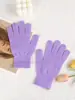 Guantes monocromáticos de explosiones transfronterizas guantes de punto cálidos de invierno guantes para amantes de los viajes guantes anticongelantes para montar guantes para adultos