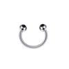 Amazon eBay anel de ferradura de diamante quente anel labial C anel de nariz Europa e Estados Unidos fabricantes de joias para piercing corporal atacado