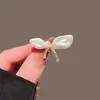 Broche Laço de Pérola Barroca, Broche Feminino de Alto Padrão, Design Requintado e Estiloso, Fivela de Pino Anti-Exposição de Nicho