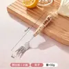 Juego de cubiertos de acero inoxidable 304 de tres piezas en caja de color, cuchara portátil, tenedor lindo para estudiantes de primaria, se puede combinar DIY, en stock