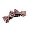 Pinza de Plátano 3D con Lazo Dulce y Femenina Versátil para Mujer, Pinza de Garra Grande Estilo Coreano para Cola de Caballo Alta, Accesorio para el Cabello de Pinza Retorcida