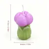 Velas aromáticas de tulipa transfronteiriças, presentes atmosféricos, fragrâncias artesanais, lembrancinhas para o Dia dos Professores, designs de flores artificiais