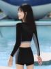 Traje de baño para Mujer 2025 Nuevo Dividido Conservador Cubre Vientre Adelgazante Look Bóxer Deportivo Estudiante Talla Grande Traje de Baño Traje de Baño Coreano