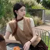 Caramelo Cacao ~ Bufanda Larga de Lunares Marrones para Mujer Nueva Bufanda Correa Fina para el Cuello Accesorios Cinta de Gasa Marrón